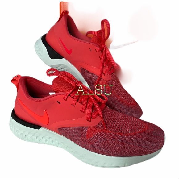 🎄 Christmas Special 🎄 Nike Odyssey React 2 Flyknit Ember Glow Women’s Size 8.5 - Picture 5 of 11